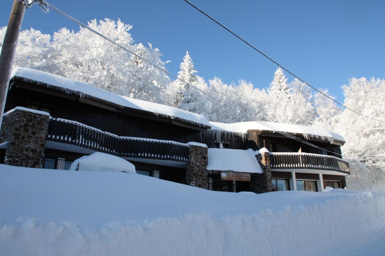 Chalet Hotel Les Marmottes 2 Etoiles Nn Montferrier ภายนอก รูปภาพ